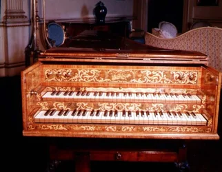 Cembalo, von Jacob Kirckman, Englisch, 1766